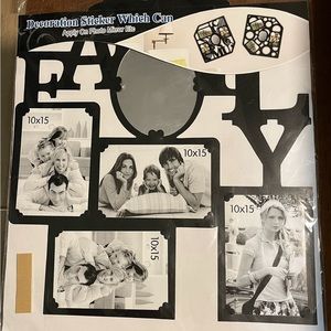 Wonderful mini photo frame - decorative sticker.